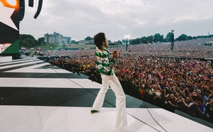 Pop superstar Harry Styles wowed 80,000 fans at Slane Castle, Co Meath in June. His gig was the first post-pandemic concert at the venue with Metallica last playing there in 2019. (Pic: Lloyd Wakefield)