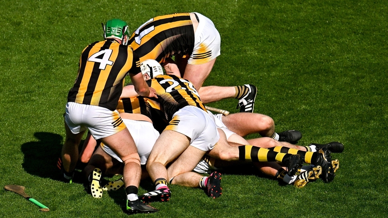 Kilkenny celebrated their Leinster title with gusto