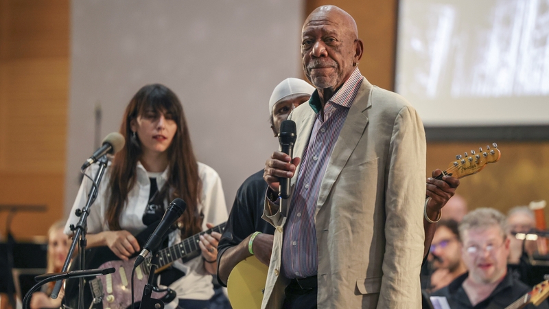 Still got the Blues: Morgan Freeman at UCD