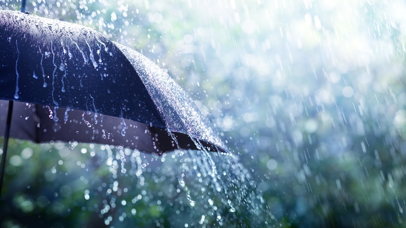 Met Éireann said that heavy rainfall leading to localised flooding can be expected