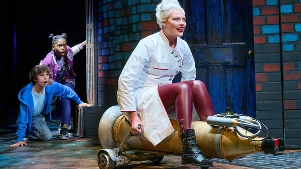 Emily Harrigan (R) is the Demon Dentist (Pic: Mark Douet)