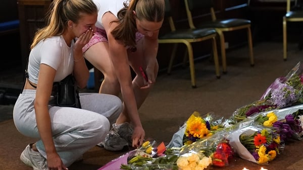 Many people of university age attended tonight's vigil