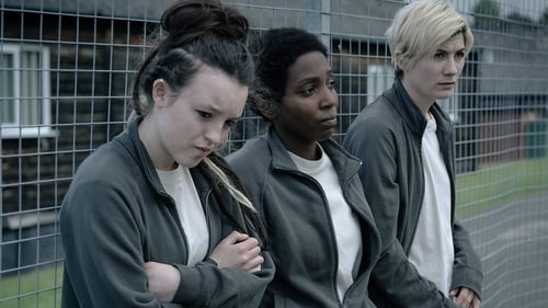 (L-R) Bella Ramsey, Tamara Lawrance and Jodie Whittaker in Time