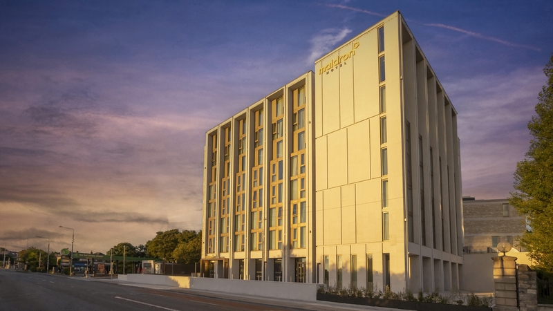 It said the positive outlook reflects a 'very strong' first half trading performance