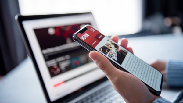 95% of internet users in Ireland went online every day during the first six months of this year, new CSO figures show