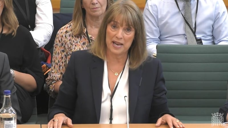 Carolyn McCall, Chief Executive, ITV, giving evidence to the Digital, Culture, Media and Sport Committee at the House of Commons, London last June. Photo credit: House of Commons/PA Wire