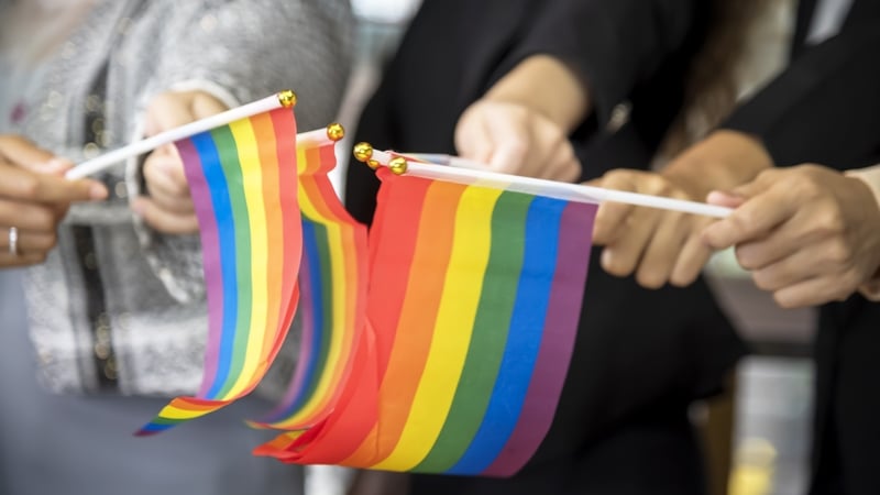 The proportion of LGBTQI+ people experiencing hate-motivated violence has risen (file photo)