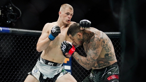 Ian Machado Garry (left) wants a fight with Colby Covington