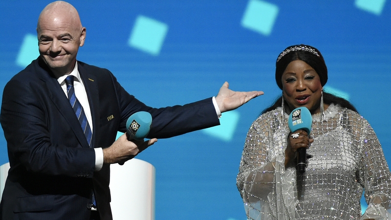 FIFA president Gianni Infantino described Fatma Samoura as a 'trailblazer in the game'