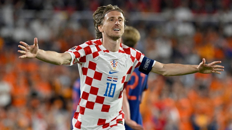 Veteran playmaker Luka Modric put the icing on the cake for the Croatians
