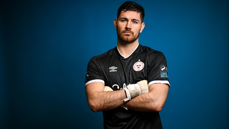 Shelbourne goalkeeper Scott van der Sluis