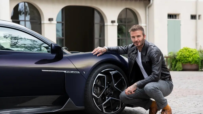 Inspired by his love for cars and men's bespoke tailoring, the style pioneer is now curating car collections.