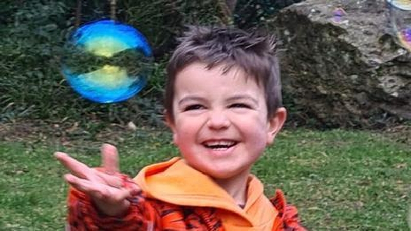 Six-year-old Nate Tutty from Dungarvan, Co Waterford