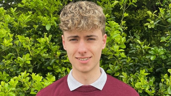 After Business today, Cian only has one exam left...