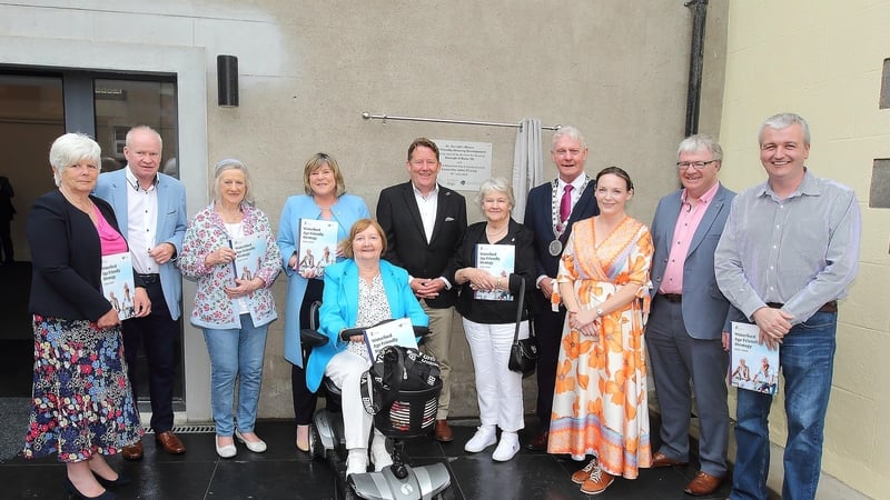 The St Joseph's housing development was officially opened by Minister Darragh O'Brien