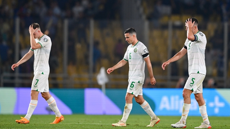 It was a tough night for Ireland in Athens