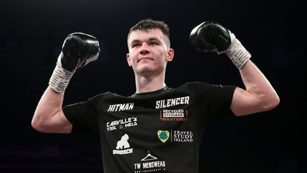 Aaron McKenna will aim to step up the levels in 2024