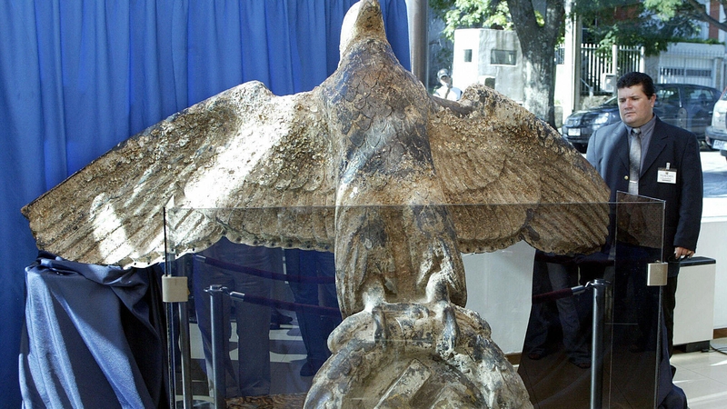 The eagle was recovered from a World War II-era German destroyer (File image)