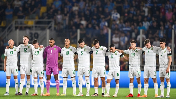 It was a tough night at the office for Ireland