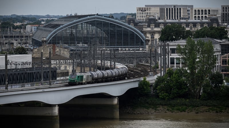 Cracks appeared in several homes in an area north of Bordeaux (above, file image)