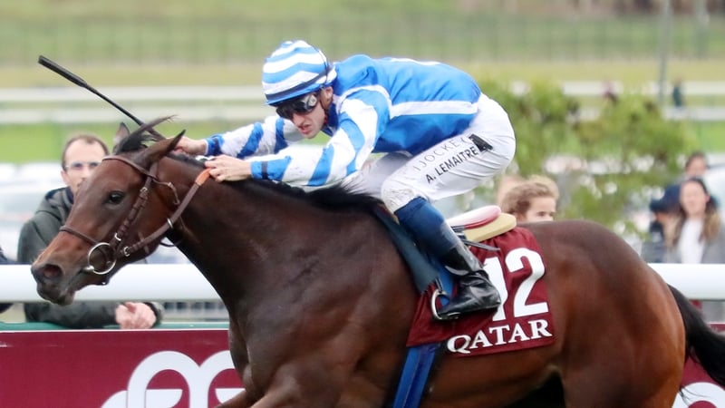 Blue Rose Cen would need to be supplemented to line up in the Prix de l'Arc de Triomphe on the first Sunday in October