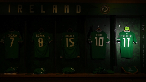 James McClean captains Ireland