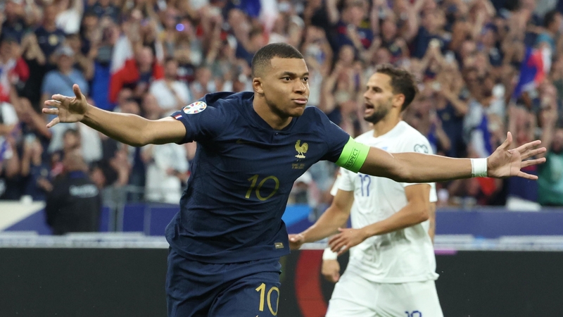 Kylian Mbappe's penalty gave France a narrow win over Greece in Paris