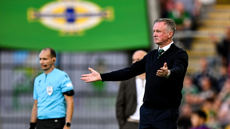 It was a frustrating night for Michael O'Neill and his team