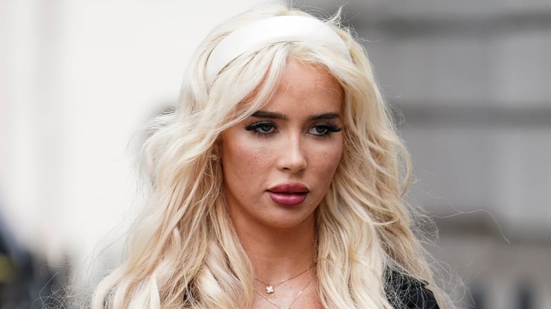 Orla Melissa Sloan arrives at Westminster Magistrates' Court in London for today's hearing