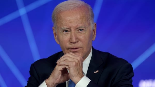 President Joe Biden was speaking during an event in California