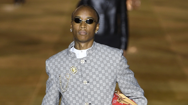 The Irish rapper walked in Williams' inaugural runway show for Louis Vuitton. Getty Images