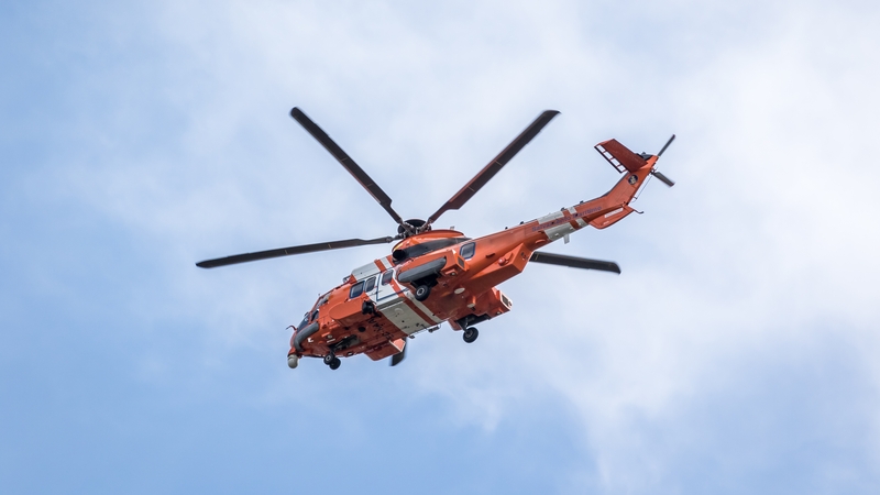 A Spanish helicopter was sent to the area in response to a request for help from Moroccan authorities