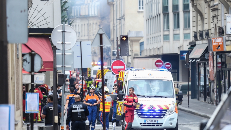 The blast left four people seriously injured, while 33 others sustained lesser injuries, according to police