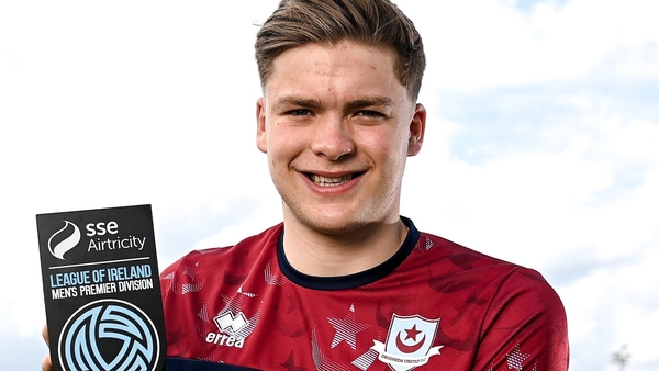 Freddie Draper is the SSE Airtricity/Soccer Writers Ireland player of the month for May