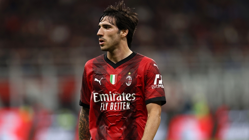 AC Milan's Sandro Tonali