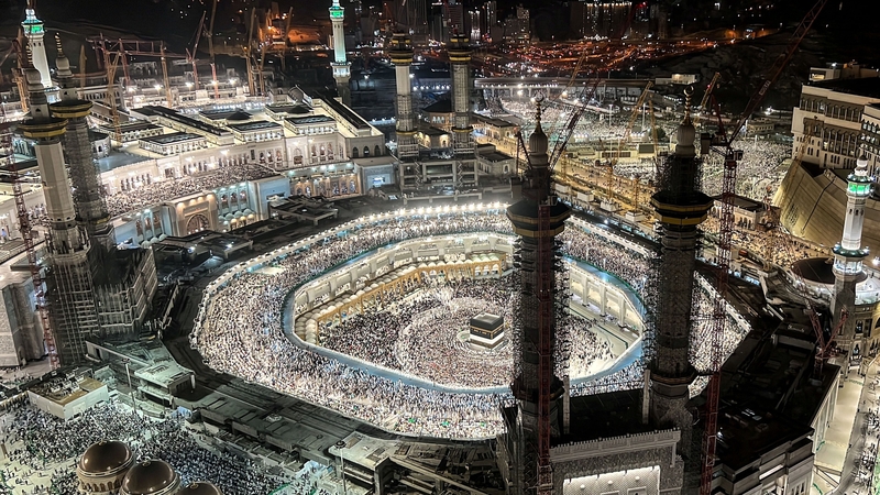 More than two million people are expected in Mecca
