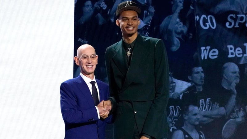 Victor Wembanyama will play for the San Antonio Spurs