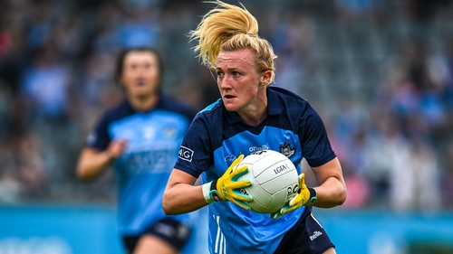 Carla Rowe starts for Dublin against Cavan