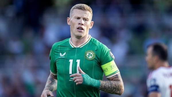 James McClean won his 100th Ireland cap earlier this week