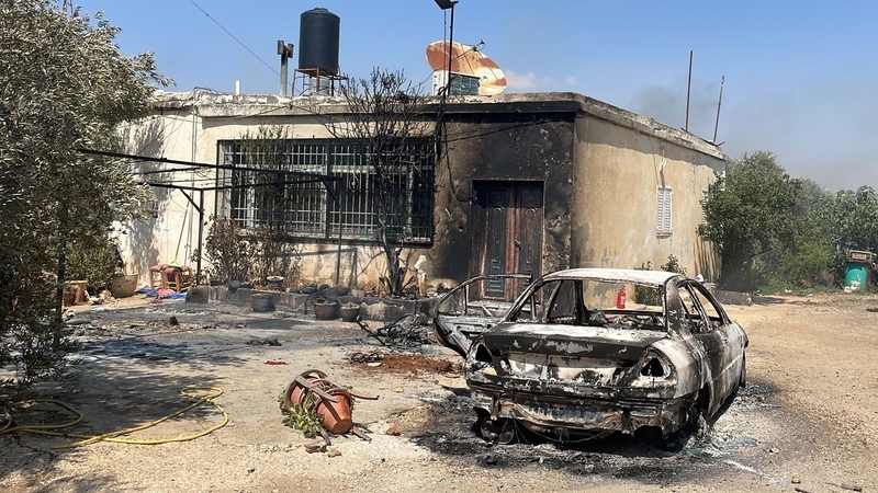 Jewish settlers carried out attacks in various parts of the West Bank after the killing of 4 Israelis