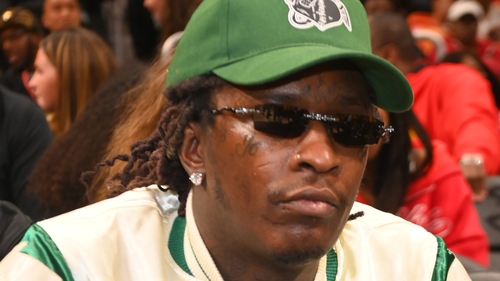 Young Thug pictured in March 2022