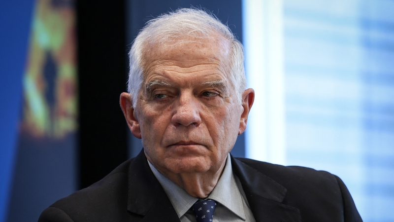 The proposal, by EU foreign policy chief Josep Borrell, is part of an effort to put European support for Kyiv on a longer-term footing (file image)