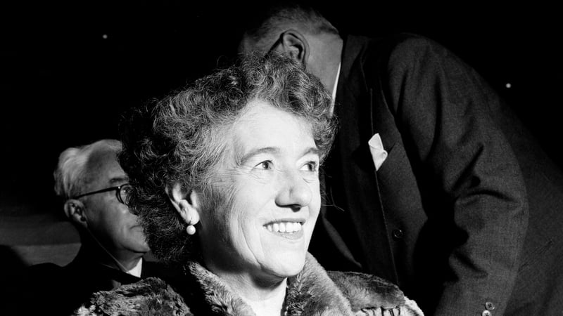 Children's author Enid Blyton pictured in November 1957. (Photo by Barnham/Mirrorpix/Getty Images)