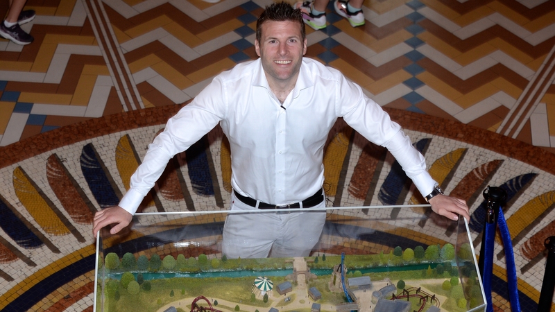 Charles Coyle, General Manager of Emerald Park, unveiled a 3D model of two new rollercoasters that will be ready for guests to enjoy in spring 2024