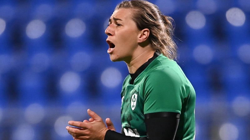 Former Ireland international Katie Fitzhenry oversaw the recent training camp