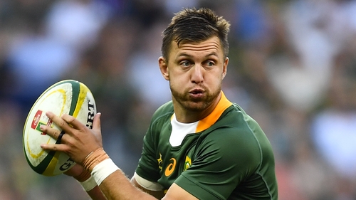Pollard will miss the Rugby Championship due to a calf injury