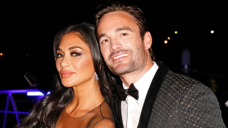 Nicole Scherzinger and Thom Evans