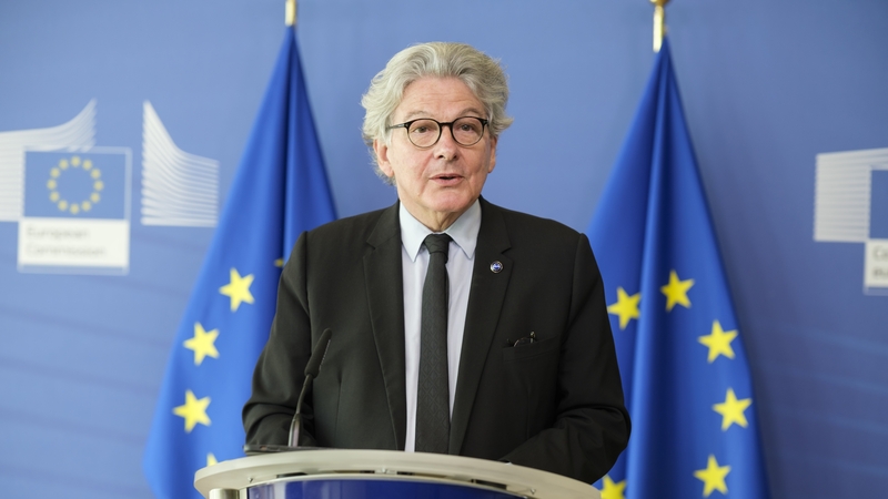 European Commissioner for Internal Market Thierry Breton