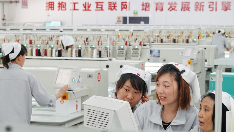 Annual profits at China's industrial firms extended a double-digit decline in the first five months of the year