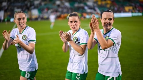 Megan Connolly, Chloe Mustaki and Ciara Grant are part of a versatile Irish squad